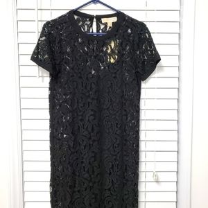 Michael Kors  Black Lace Dress